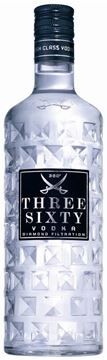 Bild von Three Sixty Vodka - Three Sixty
