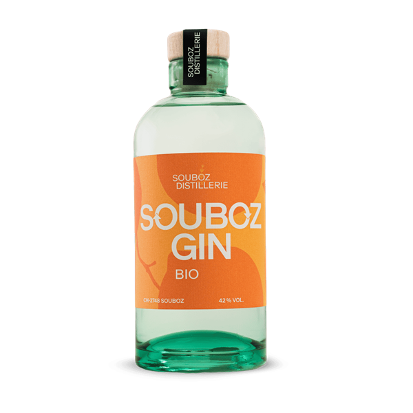Bild von Souboz Gin 100% Upcycled (50cl) - Gagygnole
